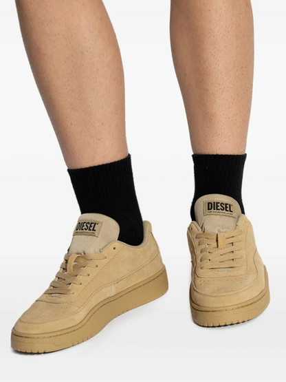 Diesel Mens S-Tracker-D Low Sneakers Sand