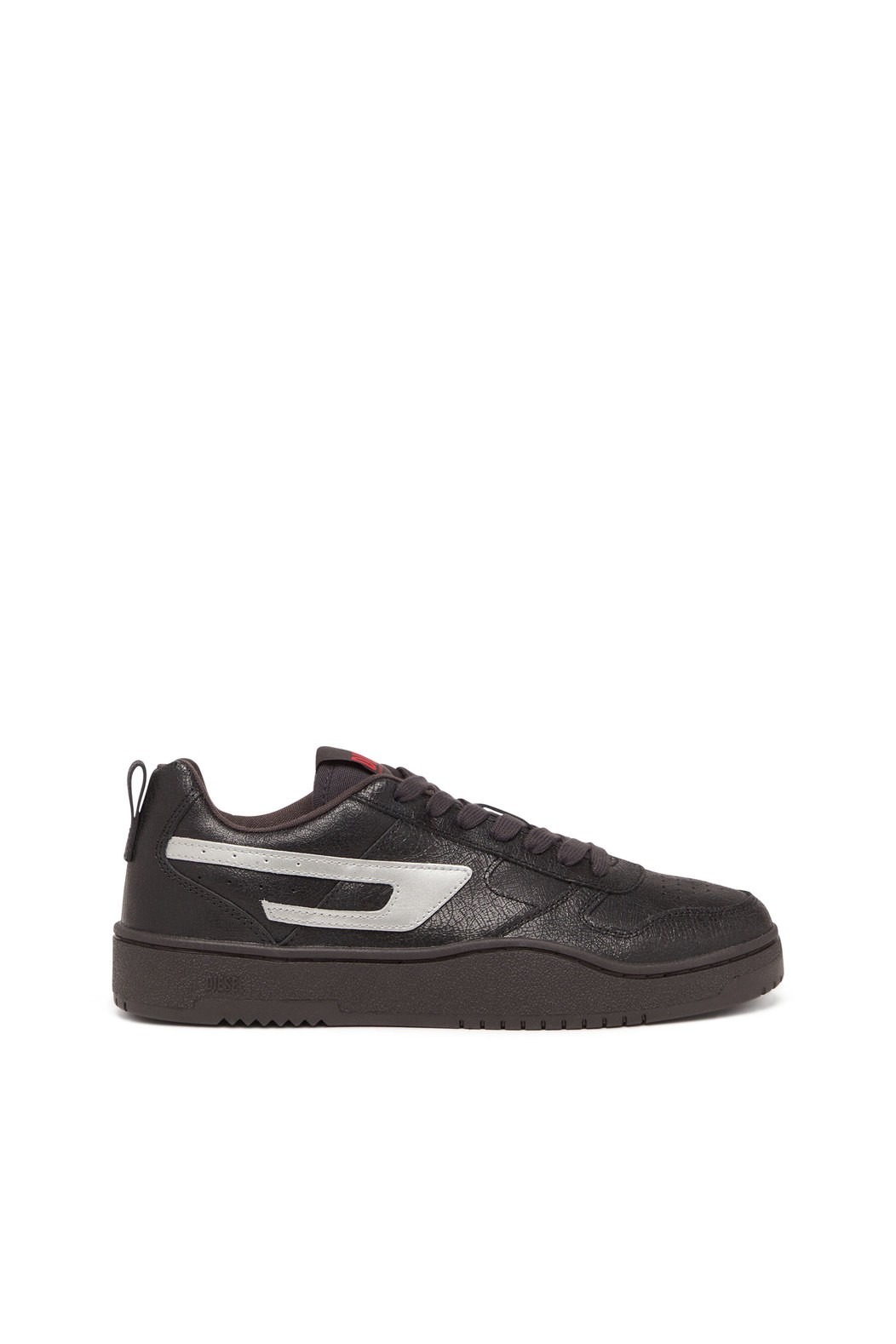 DIESEL - S-UKIYO V2 LOW - LOW-TOP SNEAKERS IN CRACKED LEATHER