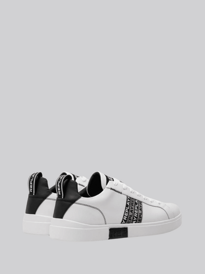 Replay - Polys Tape Leather Sneaker