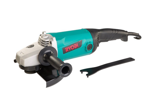 Ryobi G-232 Angle Grinder W/Cut Off Brushes & Dust Filter- INDUSTRIAL