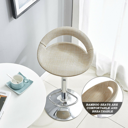 Kitchen Counter Stools - 2 Pack  Cream Colour