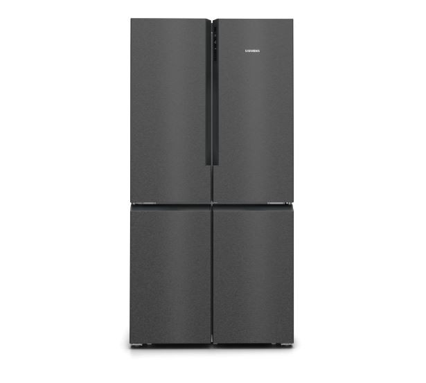 Siemens iQ300 483L Black Steel French Door Fridge Freezer – KF96NAXEA