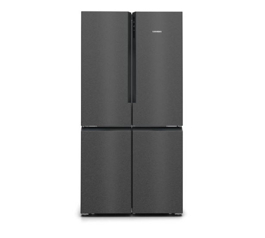 Siemens iQ300 483L Black Steel French Door Fridge Freezer – KF96NAXEA