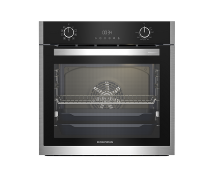 Grundig 60cm HotAero Pro Multifunction Built in Oven – GEBM19300BC