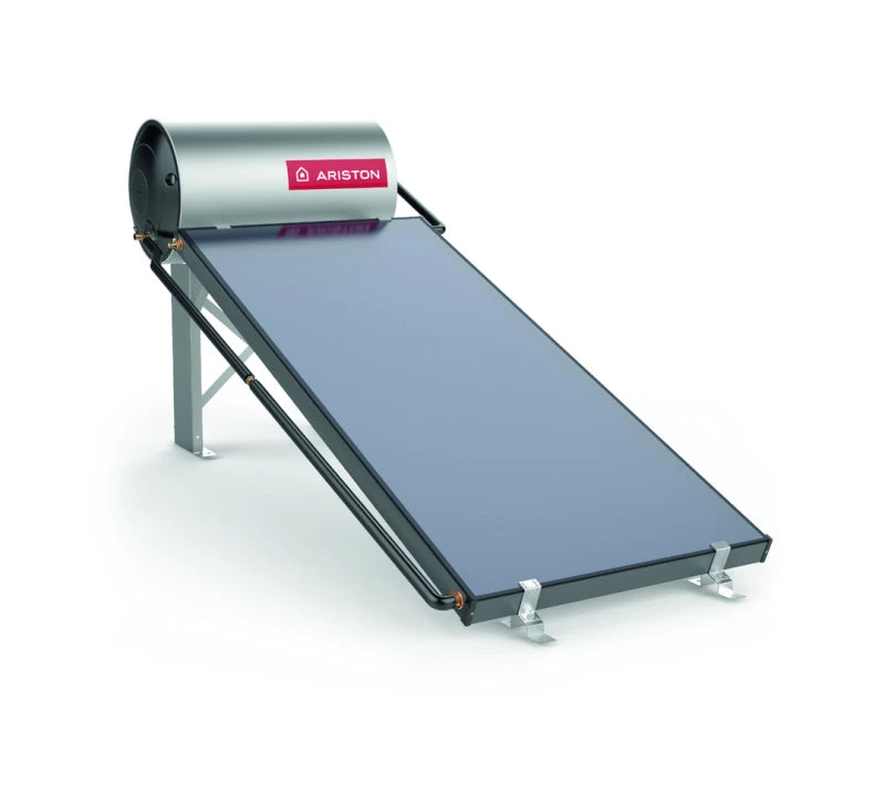 ARISTON DIRECT SOLAR SYSTEM 150L FLATE PLATE, FLAT ROOF,