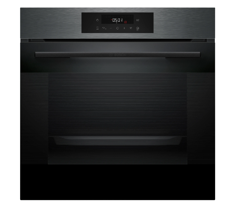 Bosch Series 6 60cm Black Stainless Steel Built-In Oven – HJG852EG0Z