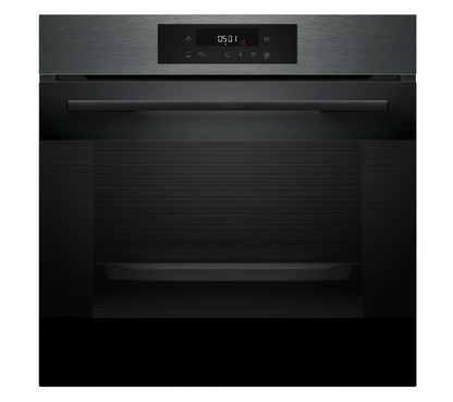 Bosch Series 6 60cm Black Stainless Steel Built-In Oven – HJG852EG0Z