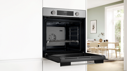 Bosch Series 4 60cm Stainless Steel Built-In Steam Oven – HUA736ER0Z