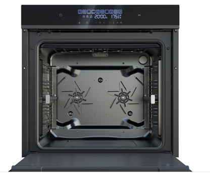 AEG 60cm Built-In Oven With Air Fryer & Heatwrap - Black Glass Finish