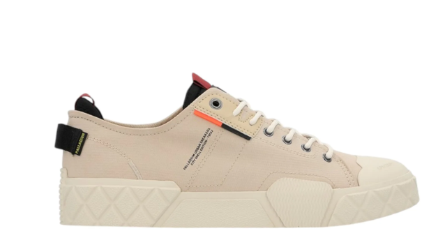 Palladium Ace City Shell Lo – Warm Sand | Ripstop Sneakers