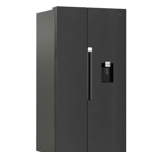 Defy 555L Naturelight Side By Side Fridge Dark Inox DFF647