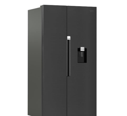 Defy 555L Naturelight Side By Side Fridge Dark Inox DFF647