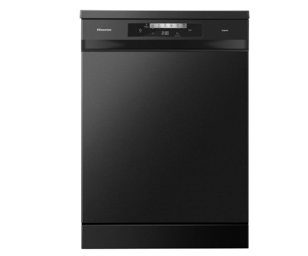 Hisense H15DWEB | 15 Plate Black Painted Dishwasher