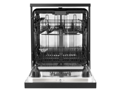 Hisense H15DWEB | 15 Plate Black Painted Dishwasher