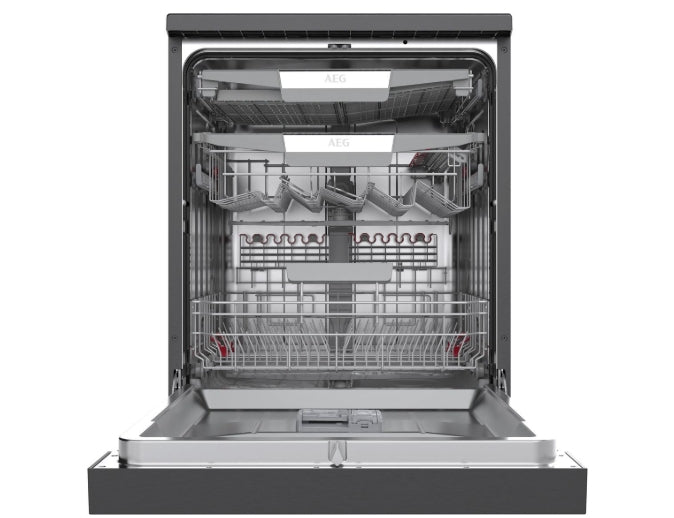 AEG 14 Place A++ Dishwasher - Black Stainless Finish