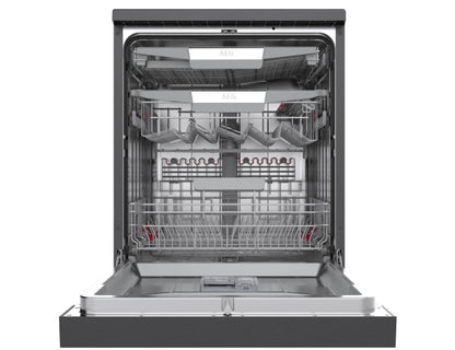 AEG 14 Place A++ Dishwasher - Black Stainless Finish