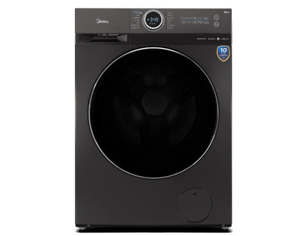 Midea 9kg Titanium Front Loader Steam Washing Machine