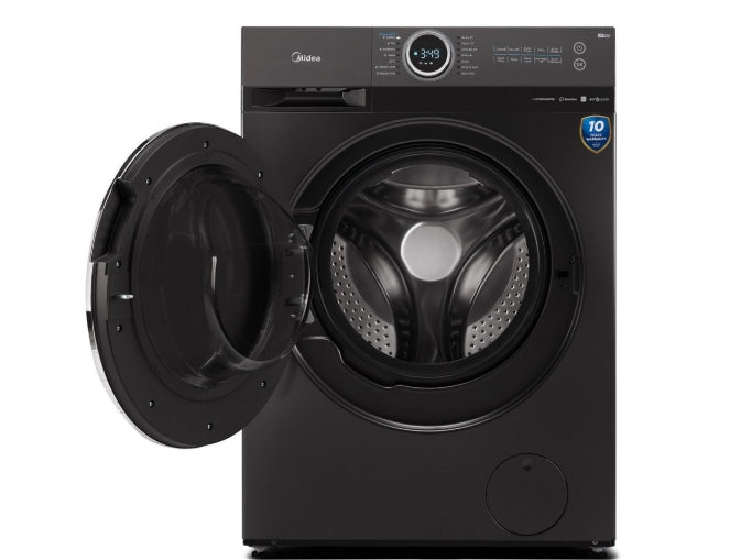 Midea 9kg Titanium Front Loader Steam Washing Machine