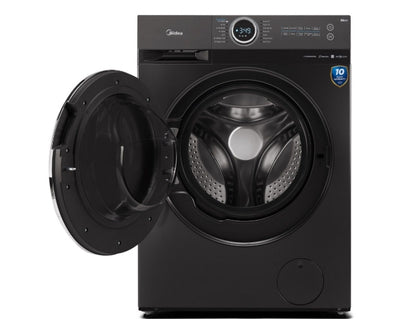 Midea 9kg Titanium Front Loader Steam Washing Machine