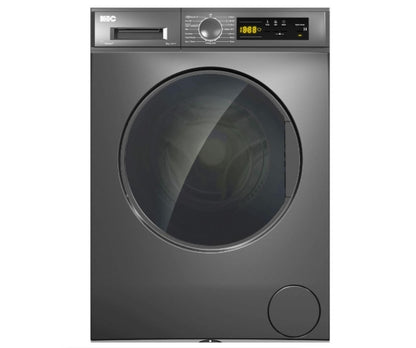 KIC 8kg Washing Machine with Steam+, Dark Grey - KFL 812 GR
