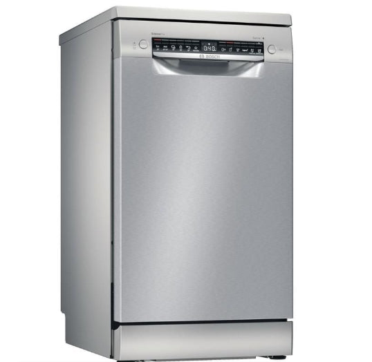 Bosch - 10 Place 45cm Freestanding Dishwasher - Series 4 - Silver inox Sps4hmi3fz