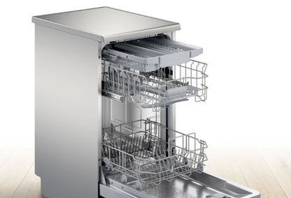 Bosch - 10 Place 45cm Freestanding Dishwasher - Series 4 - Silver inox Sps4hmi3fz