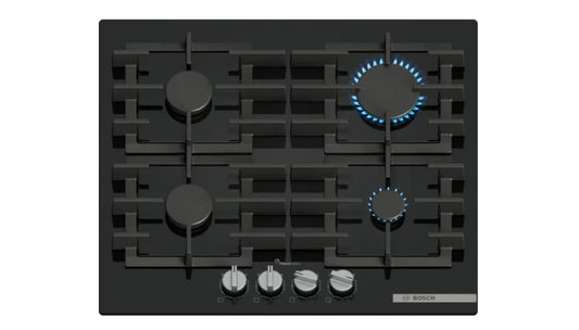 Bosch Series 6 Tempered Glass Gas Hob Black PPP6A6I40Z