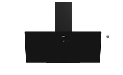 Defy 90cm Black Inclined Cookerhood DCH900B