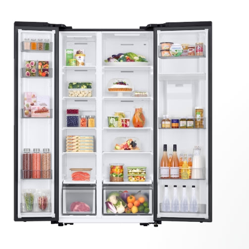 Samsung 560L Side-By-Side Fridge With Water Dispenser RS57DG4100B4FA Black
