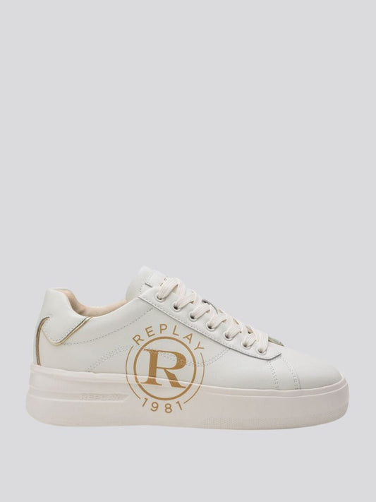 REPLAY - CIRCLE SNEAKERS WITH LACES