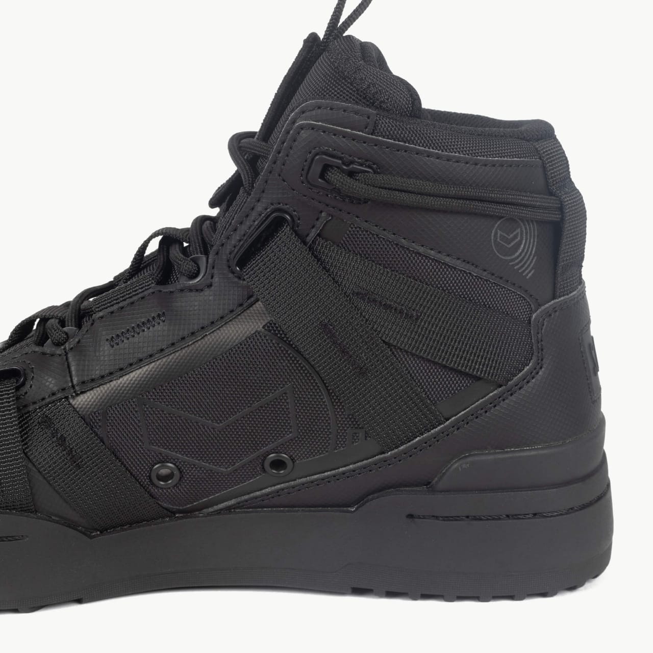 S.P.C.C Recon MDS01 Hi Sneakers - Black