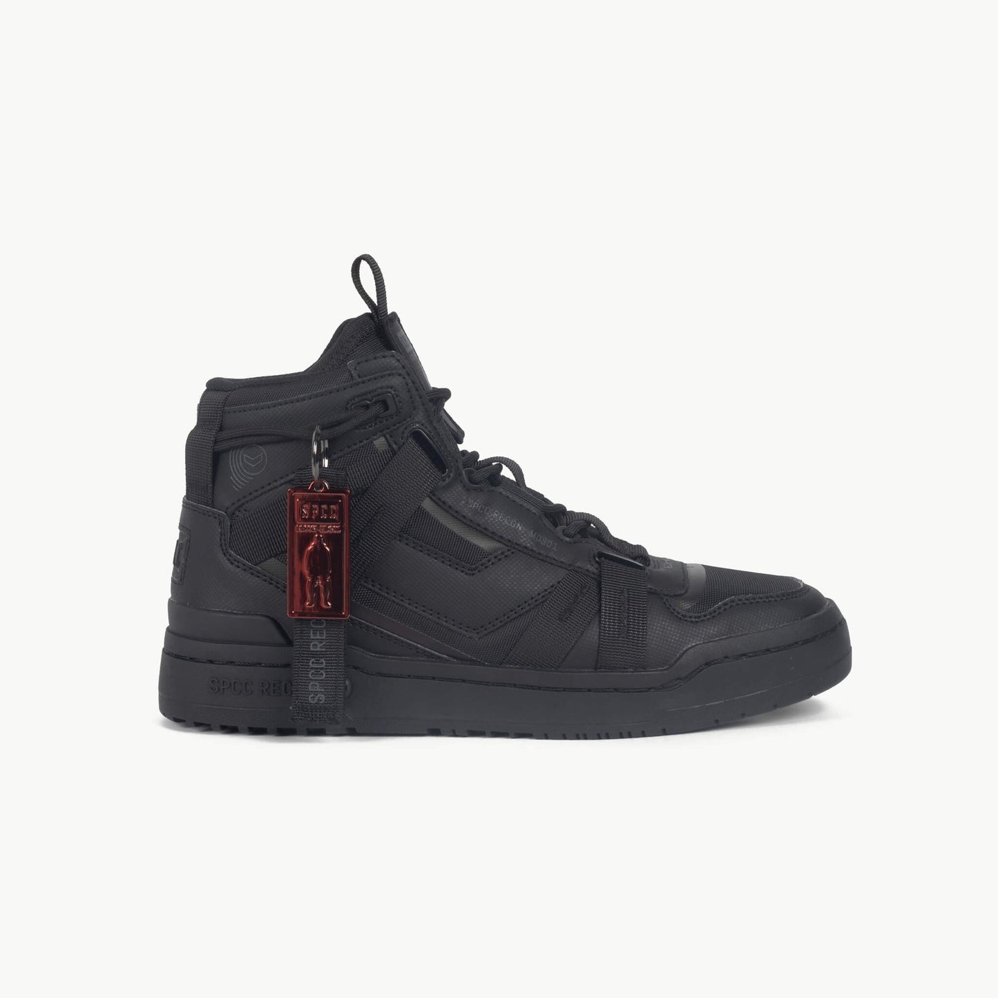 S.P.C.C Recon MDS01 Hi Sneakers - Black