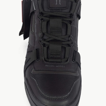 S.P.C.C Recon MDS01 Hi Sneakers - Black