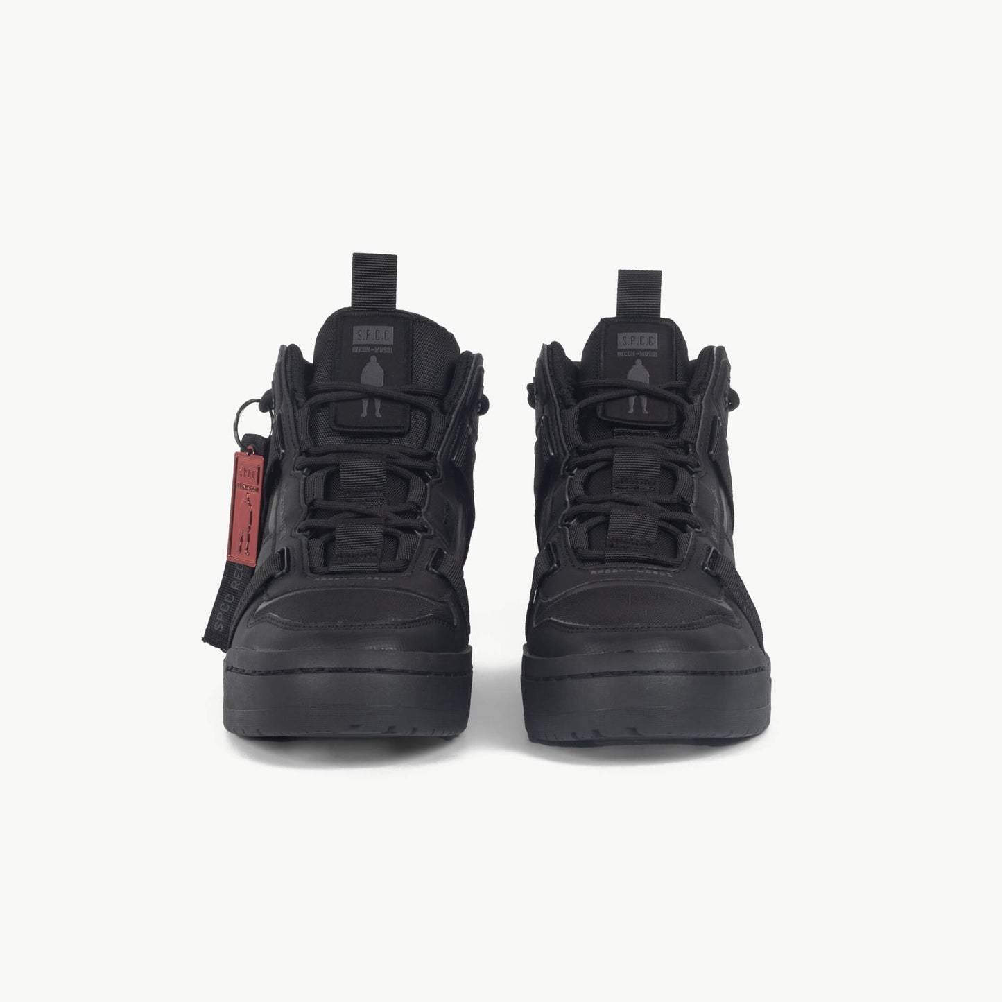 S.P.C.C Recon MDS01 Hi Sneakers - Black