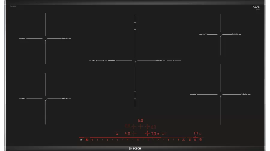Bosch 90cm Induction Ceramic Hob