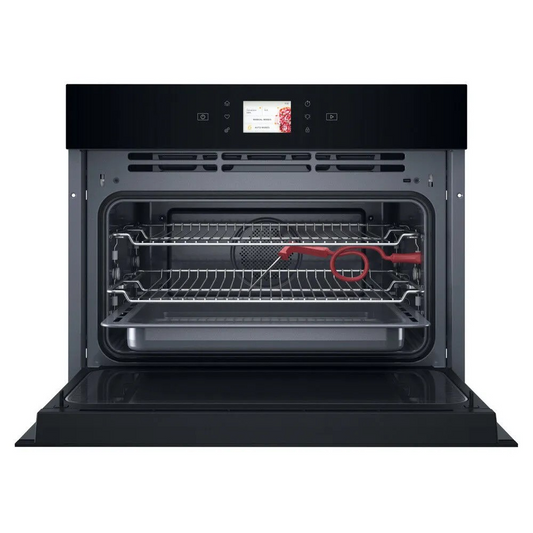 Whirlpool 52L Black W11 Built-In Oven & Microwave Oven - WCW11O7HTSB