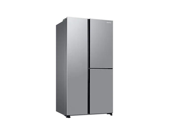 SAMSUNG-Side by Side Fridge with Beverage Centre™, Clean Steel-RH69B8940SL/FA