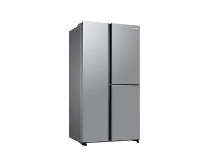 SAMSUNG-Side by Side Fridge with Beverage Centre™, Clean Steel-RH69B8940SL/FA