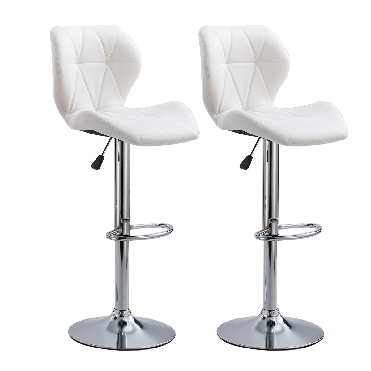 Kitchen Chair  White- Set of 2
