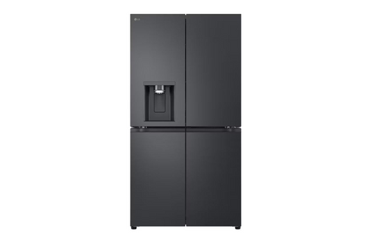 LG 679L Black Steel Door in Door™ Fridge Freezer with UVnano™ and Ice & Water Dispenser – GC-J24FFCBB