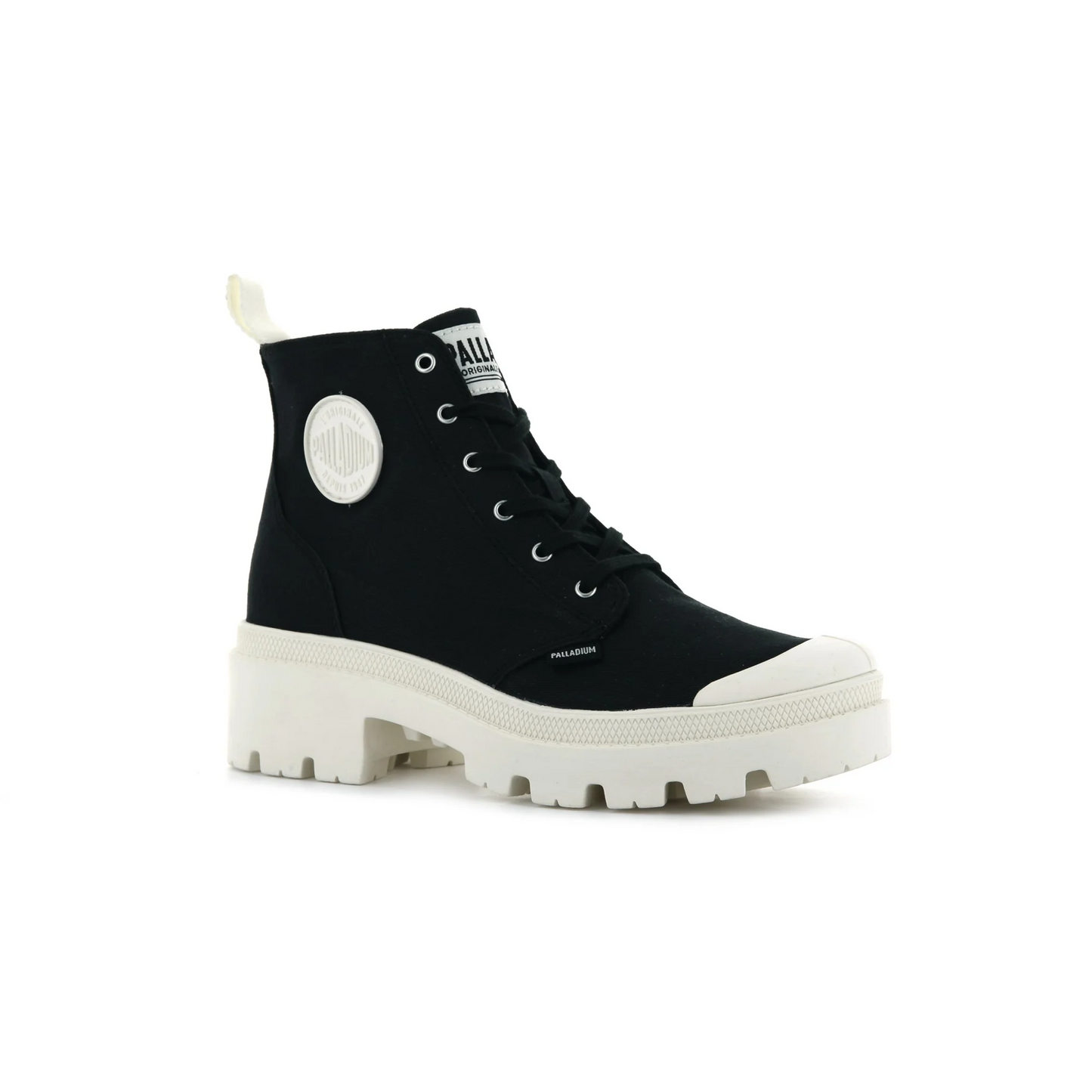 LADIES PALLABASE TWILL - BLACK/MARSHMALLOW