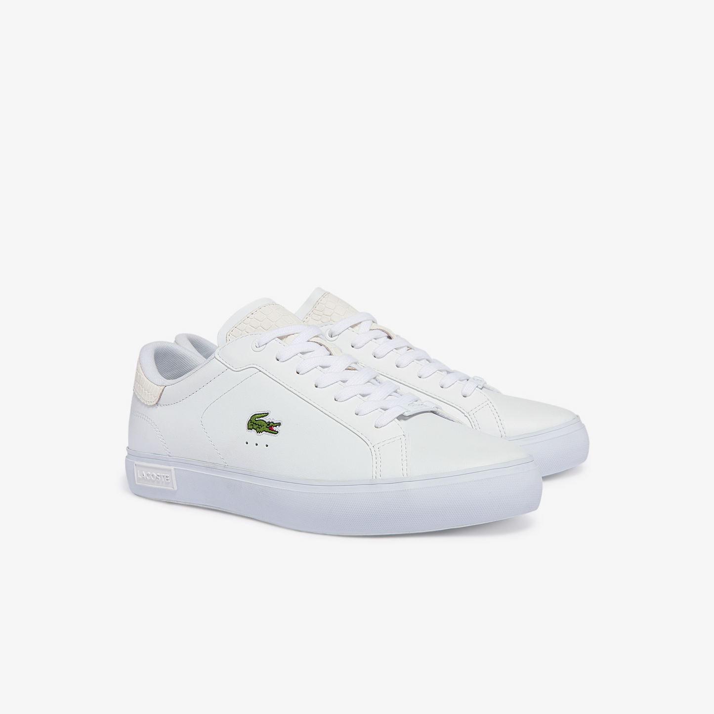 Lacoste - Men's Powercourt Burnished Leather Sneakers