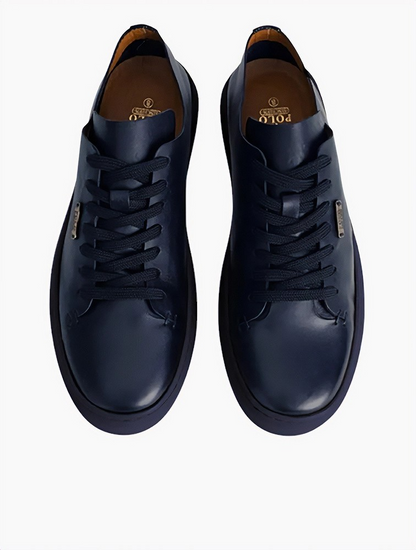 Polo Navy Flexible Bucket Sole Classic Sneaker