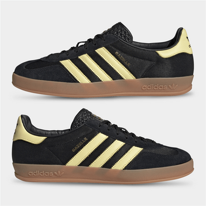 Adidas Originals Men's Gazelle Indoor Black/Cream Sneaker