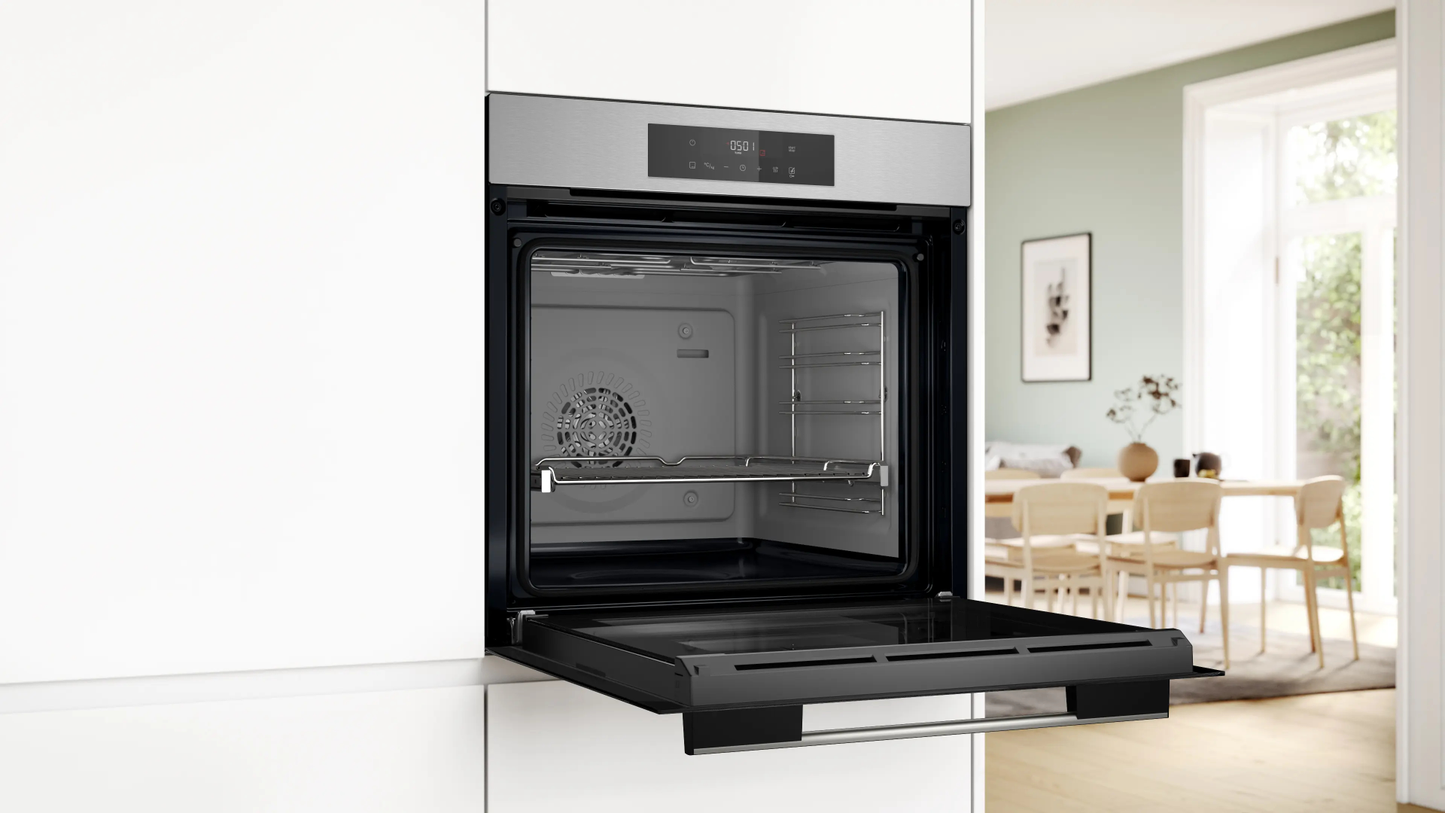 Bosch Series 6 60cm Stainless Steel Built-In Oven – HJG852ES0Z