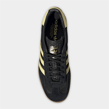 Adidas Originals Men's Gazelle Indoor Black/Cream Sneaker