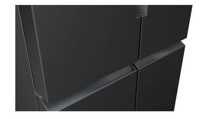Siemens iQ300 483L Black Steel French Door Fridge Freezer – KF96NAXEA