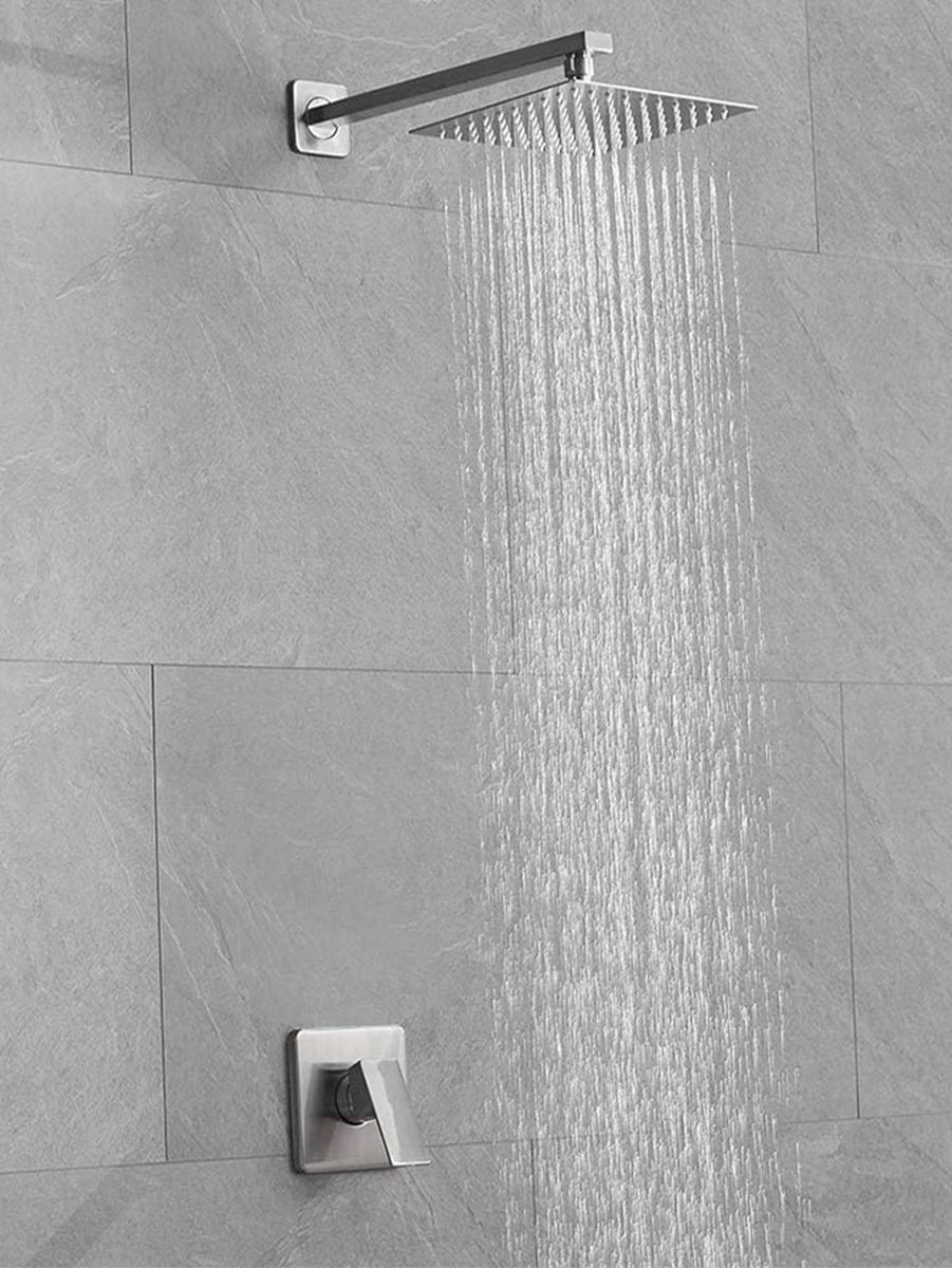 Shower Head, Arm and Faucet Combo