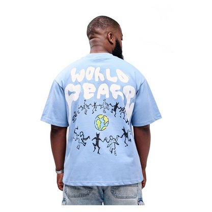 GALXBOY WORLD PEACE 3.0 T-SHIRT