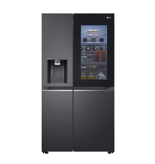 LG 674L Matte Black InstaView™ Door-In-Door Fridge/Freezer – GC-X257CQFS